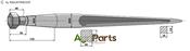 Front loading tine 1250 - AgriParts