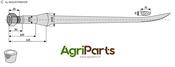 Spoon-shaped tine 1400 - AgriParts