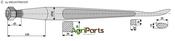 Spoon-shaped tine 1400 - AgriParts
