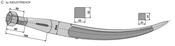 Bale grab claws 980 - AgriParts