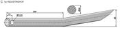 Bale grab claws 550 - AgriParts
