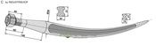 Bale grab claws 680 - AgriParts
