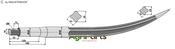Bale grab claws 680 - AgriParts