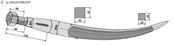 Bale grab claws 680 - AgriParts