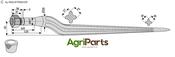 Silage tine 810 - AgriParts