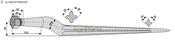 Silage tine 810 - AgriParts