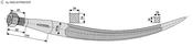 Bale grab claws 810 - AgriParts