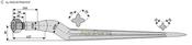Silage tine 880 - AgriParts