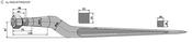 Silage tine 820 - AgriParts