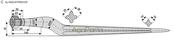 Silage tine 905 - AgriParts