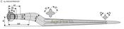 Silage tine 910 - AgriParts