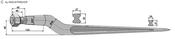Silage tine 920 - AgriParts