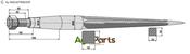 Front loading tine 980 - AgriParts