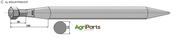 Front loading tine 980 - AgriParts