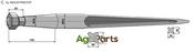 Extra heavy tine 1010 - AgriParts