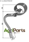 Harrow tine Marsk-Stig - AgriParts