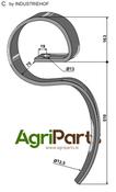Big harrow tine ''TOP LINE'' - AgriParts