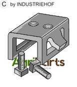 Clamp with bolts - AgriParts