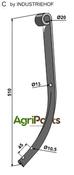 Brake tine - AgriParts