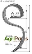 Harrow tine - AgriParts