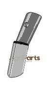 Sweep for quick change - 44mm - AgriParts
