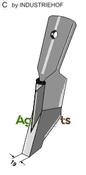 Quick change knife - 200 SERIES - AgriParts