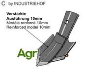 Sweep for quick change - 100mm - AgriParts