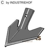 Sweep for quick change - 180mm - AgriParts