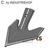 Sweep for quick change - 180mm - AgriParts