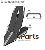 Sweep for quick change - 180mm - AgriParts