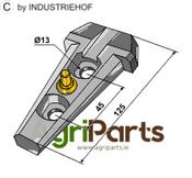 Adapter compl. - 200 Series - AgriParts