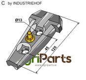 Adapter compl. - 200 Series - AgriParts