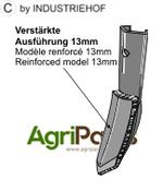 Sweep for quick change - 50mm - AgriParts