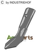 Sweep for quick change - 57mm - AgriParts