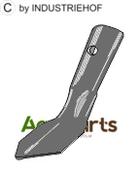 Sweep for quick change - 76mm - AgriParts