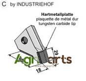 Replacement tip - Seed only - AgriParts
