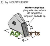 Replacement tip - Seed only - AgriParts
