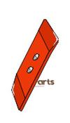 Reversible point - right - AgriParts