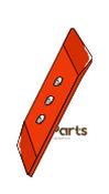 Reversible point 12mm - right - AgriParts