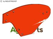 Moldboard - left - AgriParts