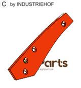 Moldboard slat - left - AgriParts
