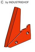 Landside coulter - right - AgriParts