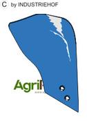 Manure skimmer board - right - AgriParts