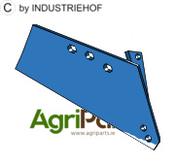 Reversible point share FM40R - right - AgriParts