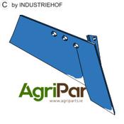 Hard metal share FMH45R - right - AgriParts