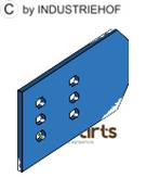 Landside protector S1 - AgriParts