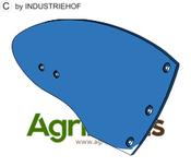 Moldboard HNK140R - right - AgriParts