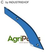 Moldboard slat R5 R - right - AgriParts
