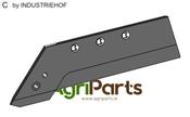 Reversible point share - left - AgriParts