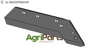 Reversible point share - right - AgriParts
